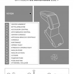 Cotiera Armster Standard CITROEN C3 AIRCROSS 2021-Prezent negru
